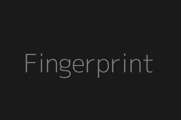 Fingerprint Ses Tanıma